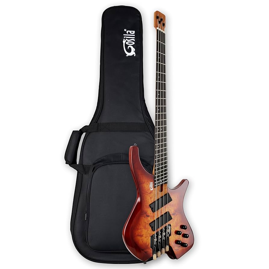 Gnas Amazon.com: Gosila 4 String Headless Electric Bass Guitar